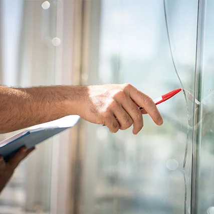 broken glass repair in Ferry Pass, FL
